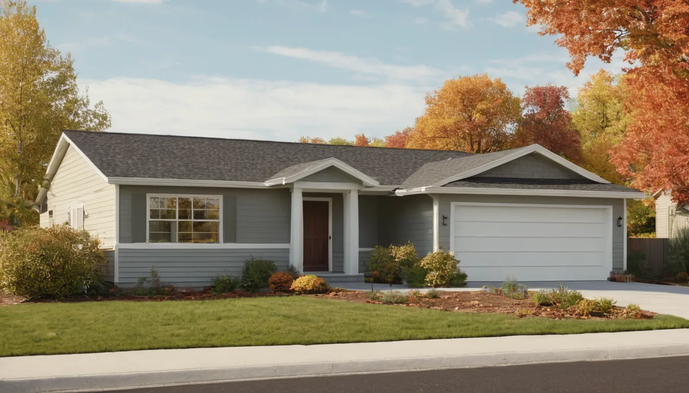 New vinyl siding and windows on a home in the Dayton area